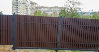 Купить распашные ворота из штакетника Симферополь, цена от 2761 руб.